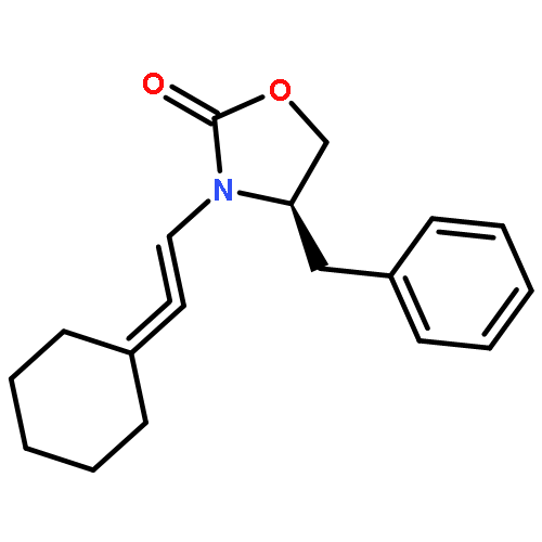 2-OXAZOLIDINONE, 3-(CYCLOHEXYLIDENEETHENYL)-4-(PHENYLMETHYL)-, (4R)-