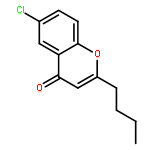 4H-1-Benzopyran-4-one, 2-butyl-6-chloro-