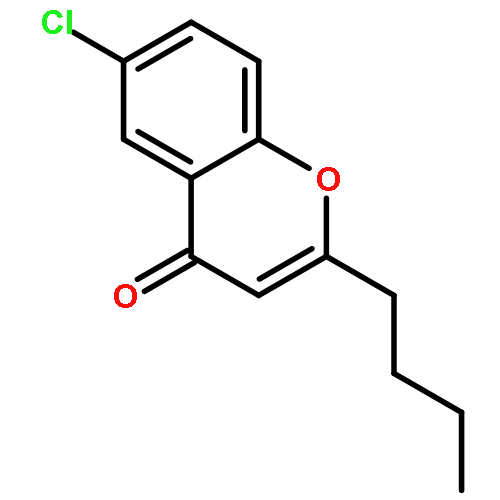 4H-1-Benzopyran-4-one, 2-butyl-6-chloro-