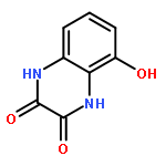 1,4-dihydro-5-hydroxy-2,3-Quinoxalinedione