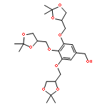 BENZENEMETHANOL, 3,4,5-TRIS[(2,2-DIMETHYL-1,3-DIOXOLAN-4-YL)METHOXY]-