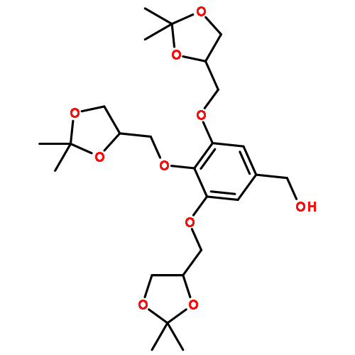 BENZENEMETHANOL, 3,4,5-TRIS[(2,2-DIMETHYL-1,3-DIOXOLAN-4-YL)METHOXY]-