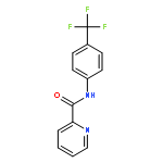 2-Pyridinecarboxamide, N-[4-(trifluoromethyl)phenyl]-