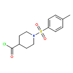 4-Piperidinecarbonyl chloride, 1-[(4-methylphenyl)sulfonyl]-