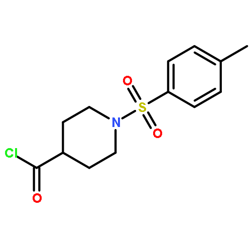 4-Piperidinecarbonyl chloride, 1-[(4-methylphenyl)sulfonyl]-