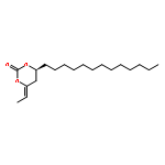 1,3-DIOXAN-2-ONE, 4-ETHYLIDENE-6-TRIDECYL-, (4E,6S)-