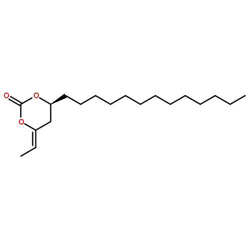 1,3-DIOXAN-2-ONE, 4-ETHYLIDENE-6-TRIDECYL-, (4E,6S)-