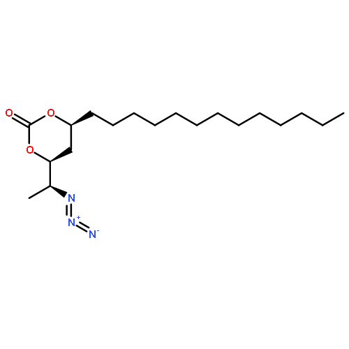 1,3-DIOXAN-2-ONE, 4-[(1S)-1-AZIDOETHYL]-6-TRIDECYL-, (4S,6S)-