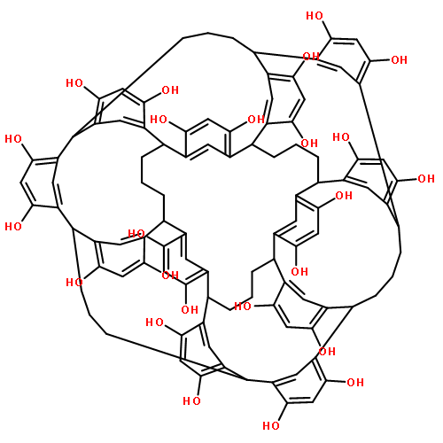 Nonadecacyclo[53.17.3.37,25.313,67.319,37.331,49.343,61.12,6.18,12.114,18.120,
24.126,30.132,36.138,42.144,48.150,54.156,60.162,66.168,72]dohecta-2,4,6(102),8,
10,12(101),14,16,18(100),20,22,24(99),26,28,30(95),32,34,36(94),38,
40,42(90),44,46,48(89),50,52,54(85),56,58,60(84),62,64,66(80),68,70
,72(76)-hexatriacontaene-3,5,9,11,15,17,21,23,27,29,33,35,39,41,45,
47,51,53,57,59,63,65,69,71-tetracosol