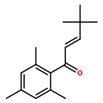 2-Penten-1-one, 4,4-dimethyl-1-(2,4,6-trimethylphenyl)-, (2E)-