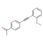 ETHANONE, 1-[4-[(2-METHOXYPHENYL)ETHYNYL]PHENYL]-