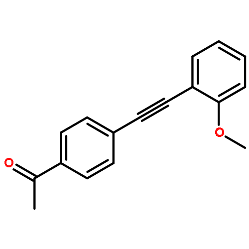 ETHANONE, 1-[4-[(2-METHOXYPHENYL)ETHYNYL]PHENYL]-