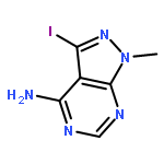 1H-Pyrazolo[3,4-d]pyrimidin-4-amine, 3-iodo-1-methyl-