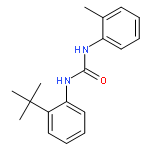 Urea, N-[2-(1,1-dimethylethyl)phenyl]-N'-(2-methylphenyl)-