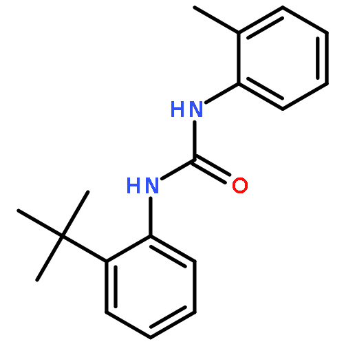 Urea, N-[2-(1,1-dimethylethyl)phenyl]-N'-(2-methylphenyl)-