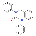 Urea, N-(2-iodophenyl)-N'-phenyl-N-(phenylmethyl)-