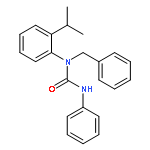 Urea, N-[2-(1-methylethyl)phenyl]-N'-phenyl-N-(phenylmethyl)-