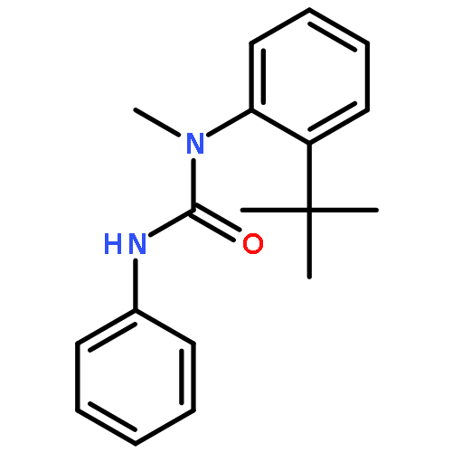 UREA, N-[2-(1,1-DIMETHYLETHYL)PHENYL]-N-METHYL-N'-PHENYL-