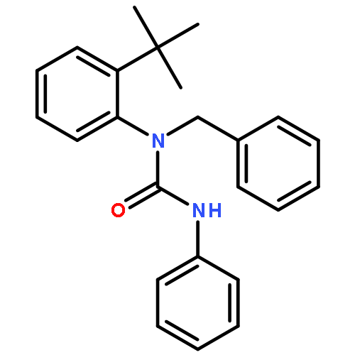 Urea, N-[2-(1,1-dimethylethyl)phenyl]-N'-phenyl-N-(phenylmethyl)-