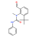 Urea, N-[2-(1,1-dimethylethyl)-6-formylphenyl]-N-methyl-N'-phenyl-