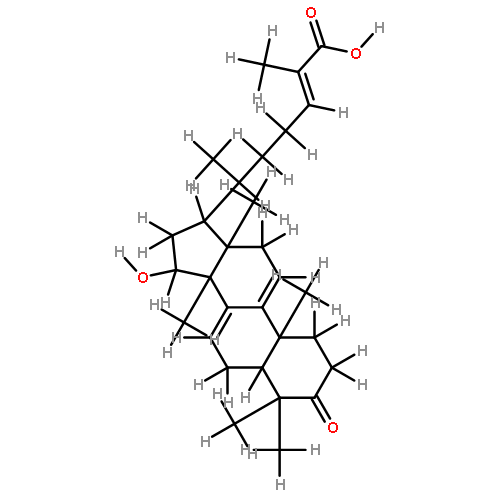 15alpha-hydroxy-3-oxo-5alpha-lanosta-7,9,24(E)-trien-26-oic acid