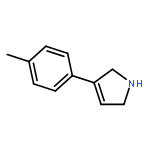 1H-Pyrrole, 2,5-dihydro-3-(4-methylphenyl)-