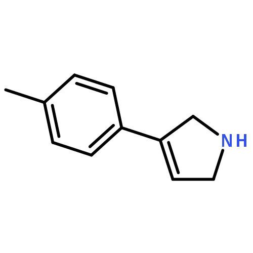 1H-Pyrrole, 2,5-dihydro-3-(4-methylphenyl)-