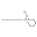 3,5,8-Trioxa-4-phosphaoctacosa-13,16,19,22-tetraen-1-aminium,4-hydroxy-N,N,N-trimethyl-7-[(octadecyloxy)methyl]-9-oxo-, inner salt, 4-oxide,(7R,13Z,16Z,19Z,22Z)- (9CI)