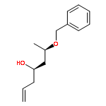 1-Hepten-4-ol, 6-(phenylmethoxy)-, (4R,6R)-rel-