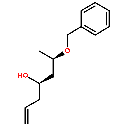 1-Hepten-4-ol, 6-(phenylmethoxy)-, (4R,6R)-rel-