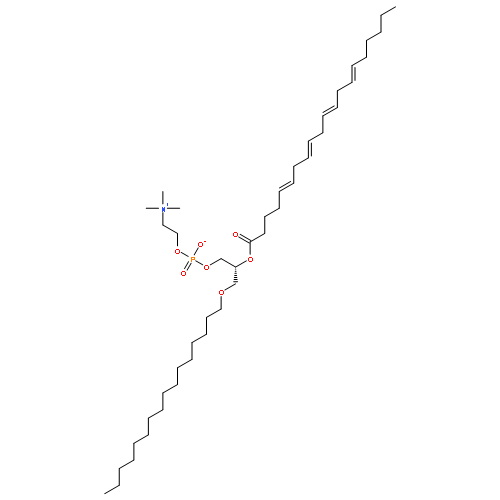 1-o-Hexadecyl-2-arachidonyl-sn-glycero-3-phosphocholine