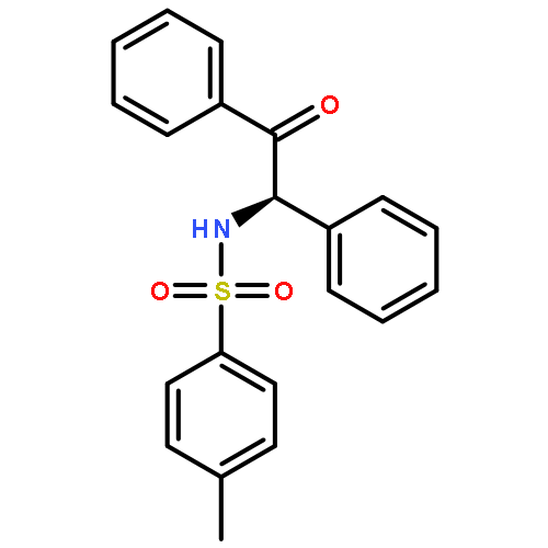 Benzenesulfonamide, 4-methyl-N-[(1R)-2-oxo-1,2-diphenylethyl]-