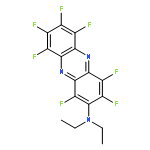 2-PHENAZINAMINE, N,N-DIETHYL-1,3,4,6,7,8,9-HEPTAFLUORO-