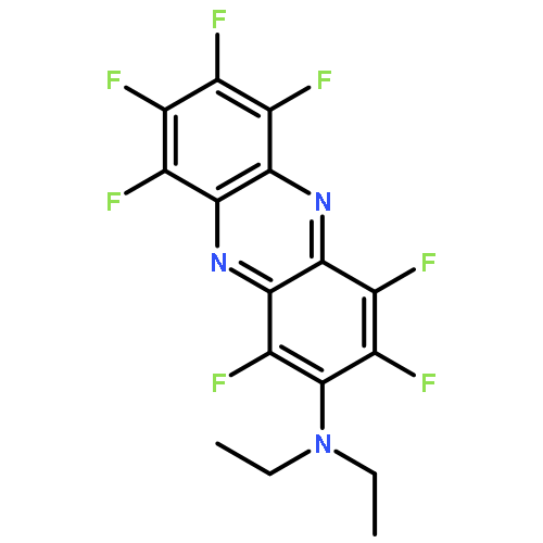 2-PHENAZINAMINE, N,N-DIETHYL-1,3,4,6,7,8,9-HEPTAFLUORO-