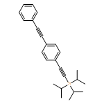 Silane, tris(1-methylethyl)[[4-(phenylethynyl)phenyl]ethynyl]-