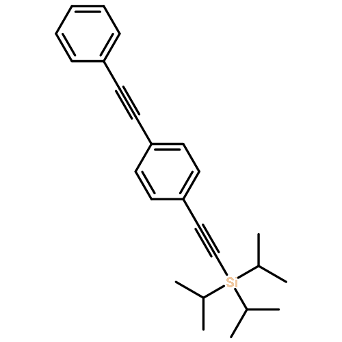 Silane, tris(1-methylethyl)[[4-(phenylethynyl)phenyl]ethynyl]-