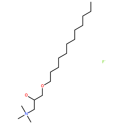 1-Propanaminium, 3-(dodecyloxy)-2-hydroxy-N,N,N-trimethyl-, fluoride