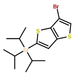 SILANE, (6-BROMOTHIENO[3,2-B]THIEN-2-YL)TRIS(1-METHYLETHYL)-