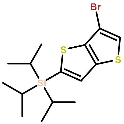 SILANE, (6-BROMOTHIENO[3,2-B]THIEN-2-YL)TRIS(1-METHYLETHYL)-