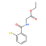 Glycine, N-(2-mercaptobenzoyl)-, ethyl ester