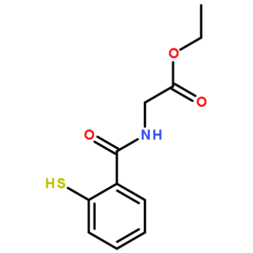 Glycine, N-(2-mercaptobenzoyl)-, ethyl ester