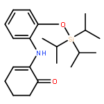 2-Cyclohexen-1-one, 2-[[2-[[tris(1-methylethyl)silyl]oxy]phenyl]amino]-