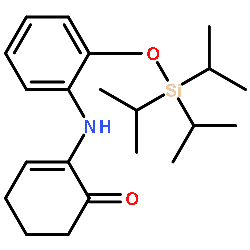 2-Cyclohexen-1-one, 2-[[2-[[tris(1-methylethyl)silyl]oxy]phenyl]amino]-