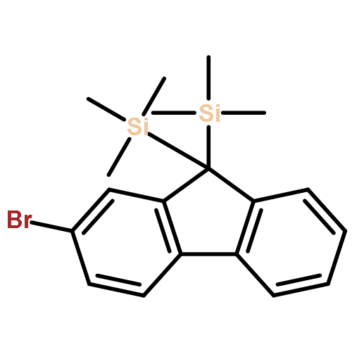 Silane, (2-bromo-9H-fluoren-9-ylidene)bis[trimethyl-