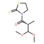 2-Thiazolidinethione, 3-[(2R)-3,3-dimethoxy-2-methyl-1-oxopropyl]-