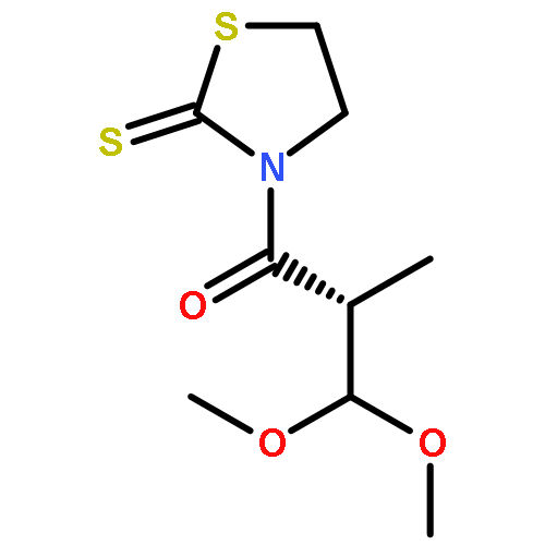 2-Thiazolidinethione, 3-[(2R)-3,3-dimethoxy-2-methyl-1-oxopropyl]-