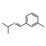 2-PROPANAMINE, N-[(3-METHYLPHENYL)METHYLENE]-