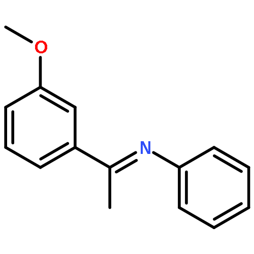 BENZENAMINE, N-[1-(3-METHOXYPHENYL)ETHYLIDENE]-