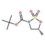 (R)-tert-Butyl 5-methyl-1,2,3-oxathiazolidine-3-carboxylate 2,2-dioxide