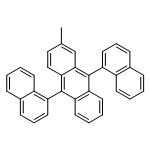 ANTHRACENE, 2-METHYL-9,10-DI-1-NAPHTHALENYL-